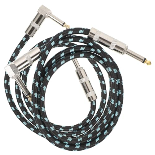 Milisten 2Stücke Gitarrenkabel Professionelles Instrumentenkabel Für Gitarre Und Bass Langlebiges Und Hochwertiges Audiokabel Für Zuverlässige Verbindung Und Optimale von Milisten