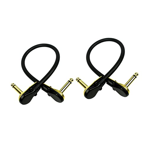 Milisten 2Stücke Professionelles Gitarren Patchkabel Geräuschreduzierendes Audio Kabel für Gitarre Hochwertige Klangqualität Effiziente Nutzung von Gitarreneffekten Milisten 2Stücke Professionelles Gitarren Patchkabel Geräuschreduzierendes Audio Kabel für Gitarre Hochwertige Klangqualität Effiziente Nutzung von Gitarreneffekten von Milisten