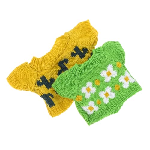 Milisten 2pcs Plüsch Spielzeugbär Mit Pulloverkleidung Für Gefüllte Tiere Tier Hoodie Puppe Pullover Bär Pullover Süße Tragen Kleidung Bär Gepackt Ausgestopfte Tierhemden von Milisten