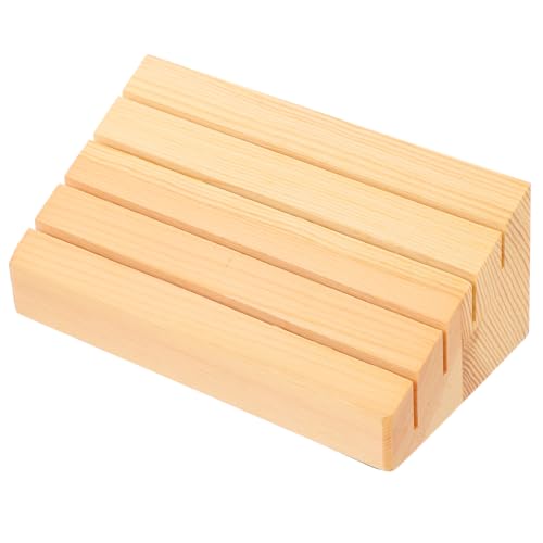 Milisten 2stücke Teiliges Holz Kartenhalter Stabiler Spielkarten Aufsteller Multifunktionale Anzeige Für Kartenspiele Praktische Tischdekoration Für Spieleabende Für Schach Und von Milisten