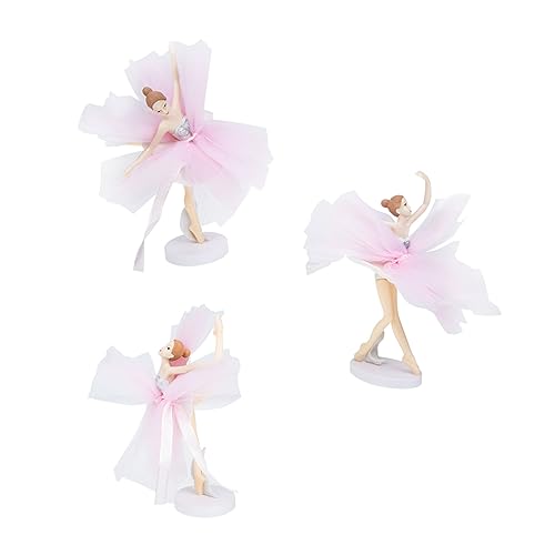 Milisten 3 Sätze Ballerina Cake Topper Ballet Kuchendeko Weiß Rosa Ballett Mädchen Tortendekoration Geburtstag Party Deko Wiederverwendbar Milisten 3 Sätze Ballerina Cake Topper Ballet Kuchendeko Weiß Rosa Ballett Mädchen Tortendekoration Geburtstag Party Deko Wiederverwendbar von Milisten
