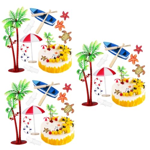 Milisten 3 Sätze Dekoration Mit Strandmotiven Kuchenverzierung Baum Dekorationen Für Strandkuchen Im Freien Party -kuchendekorationen Hawaiianische Kuchendekoration Glas 10 Stück * 3 Milisten 3 Sätze Dekoration Mit Strandmotiven Kuchenverzierung Baum Dekorationen Für Strandkuchen Im Freien Party -kuchendekorationen Hawaiianische Kuchendekoration Glas 10 Stück * 3 von Milisten