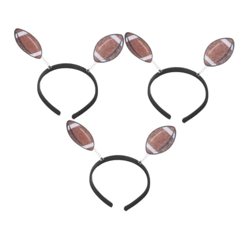 Milisten 3 Stück Rugby Stirnband Stirnbänder Planenheringe Robuste Metall Outdoor Heringe Metall Zeltnägel Zeltbefestigungsstifte Zeltbefestigungsnagel Zeltheringe Heringe Camping von Milisten