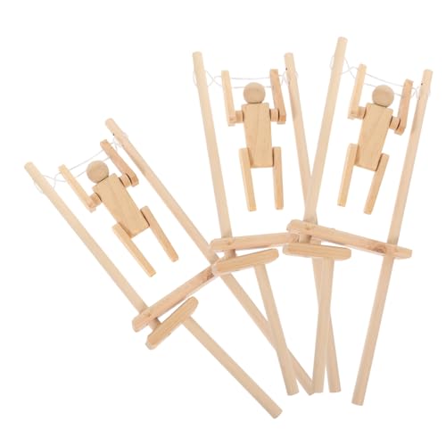 Milisten 3 Stück Teiliges Holzspielzeug Einstellbare Holzfiguren für Kreatives DIY Malerei und Gestaltung für Pädagogische Zwecke Milisten 3 Stück Teiliges Holzspielzeug Einstellbare Holzfiguren für Kreatives DIY Malerei und Gestaltung für Pädagogische Zwecke von Milisten