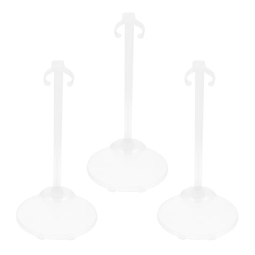 Milisten 3 Stück Transparente Puppenständer Stabile Doll Display Halter mit Verstellbaren Taillenclips Sicherer Stand für Sammlerpuppen für Präsentation und Schutz Feine Verarbeitung Milisten 3 Stück Transparente Puppenständer Stabile Doll Display Halter mit Verstellbaren Taillenclips Sicherer Stand für Sammlerpuppen für Präsentation und Schutz Feine Verarbeitung von Milisten