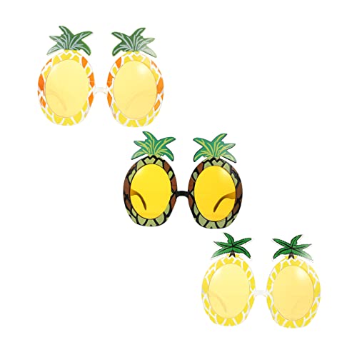 Milisten 3 Stück kindersonnbrillen kinderparty mitgebsel faschingsbrille party sachen party decoration festival sunglasses Gläser Ananas brille für Obst tropisch Stk Milisten 3 Stück kindersonnbrillen kinderparty mitgebsel faschingsbrille party sachen party decoration festival sunglasses Gläser Ananas brille für Obst tropisch Stk von Milisten