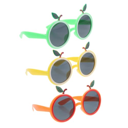 Milisten 3 Stück orangefarbene Brille gläser Hawaiianische Sonnenbrille Neuheitsbrille für Erwachsene lustige Party-Sonnenbrille Neuartige Partybrille hawaiianische lustige Brille Abs Milisten 3 Stück orangefarbene Brille gläser Hawaiianische Sonnenbrille Neuheitsbrille für Erwachsene lustige Party-Sonnenbrille Neuartige Partybrille hawaiianische lustige Brille Abs von Milisten