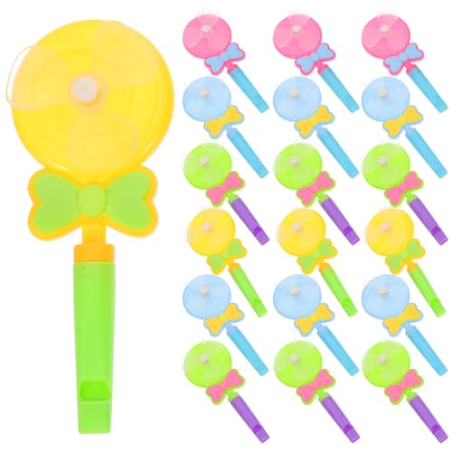 Milisten 30 Stück Lollipop Form Pfeifen Bunte Windrad Pfeifen für Partygeschenk für Feste und Veranstaltungen Zufällige Farbe Milisten 30 Stück Lollipop Form Pfeifen Bunte Windrad Pfeifen für Partygeschenk für Feste und Veranstaltungen Zufällige Farbe von Milisten