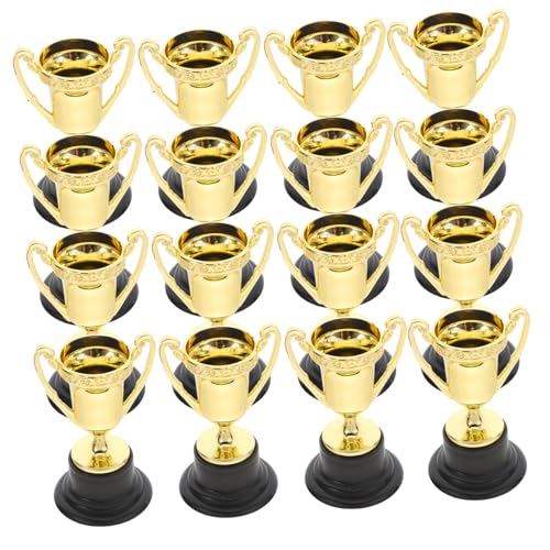 Milisten 30 Stück Teiliges Goldene Mini Trophäen aus Kunststoff Belohnungstrophäen für Spiele Schulpreise Geburtstagsfeiern und Veranstaltungen Stabiler Basis Wiederverwendbar Milisten 30 Stück Teiliges Goldene Mini Trophäen aus Kunststoff Belohnungstrophäen für Spiele Schulpreise Geburtstagsfeiern und Veranstaltungen Stabiler Basis Wiederverwendbar von Milisten