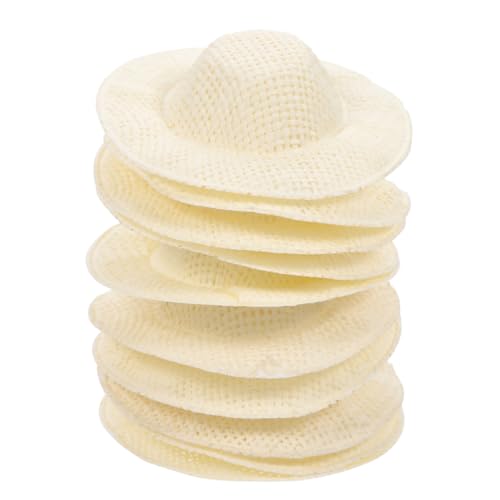 Milisten 30 Stück Teiliges Mini Strohhüte aus Realistische Miniatur Puppenhüte für DIY Basteln Puppenhaus Dekoration Haaraccessoires Leicht und Vielseitig für Handwerk Milisten 30 Stück Teiliges Mini Strohhüte aus Realistische Miniatur Puppenhüte für DIY Basteln Puppenhaus Dekoration Haaraccessoires Leicht und Vielseitig für Handwerk von Milisten