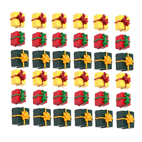 Milisten 30 Stück Teiliges Miniatur Weihnachtsgeschenkbox Dekorationsset aus Resin Niedliche Xmas Deko für Tisch Garten und Baumgestaltung für DIY Projekte für Freunde Milisten 30 Stück Teiliges Miniatur Weihnachtsgeschenkbox Dekorationsset aus Resin Niedliche Xmas Deko für Tisch Garten und Baumgestaltung für DIY Projekte für Freunde von Milisten