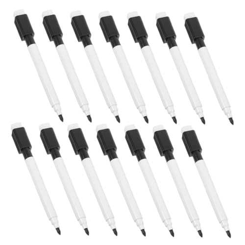 Milisten 30 Stück Whiteboard-Stift Tragbare Markierungsstifte Whiteboard-Marker magnetischer trocken abwischbarer Marker Kreative, trocken abwischbare Stifte Markierungen Textmarker Plastik von Milisten