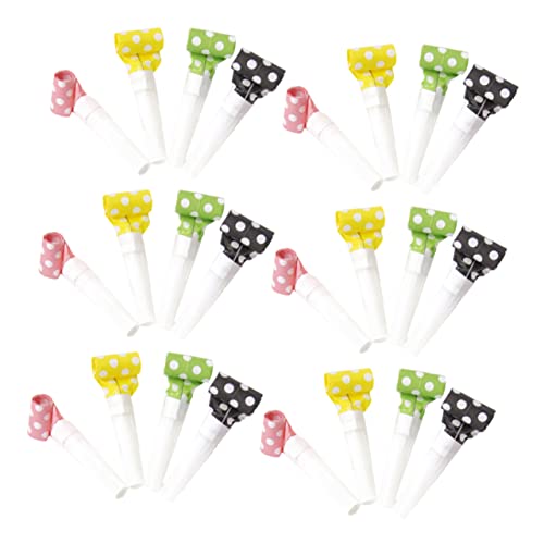 Milisten 36 Stück Party Noisemaker Farbenfrohe Pfeife Party-blowouts Pfeifen Partyzubehör Jubelnde Requisiten Partypfeife Jubelpfiffe Cheerleader Pfeifen Papier Milisten 36 Stück Party Noisemaker Farbenfrohe Pfeife Party-blowouts Pfeifen Partyzubehör Jubelnde Requisiten Partypfeife Jubelpfiffe Cheerleader Pfeifen Papier von Milisten