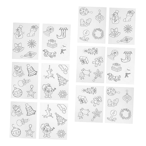 Milisten 36 Teiliges Weihnachtsschrumpfblätter mit Weihnachtsmotiven Hitzeaktivierbar Robust und Bruchfest für DIY Schlüsselanhänger Schmuck und Festliche Bastelprojekte Milisten 36 Teiliges Weihnachtsschrumpfblätter mit Weihnachtsmotiven Hitzeaktivierbar Robust und Bruchfest für DIY Schlüsselanhänger Schmuck und Festliche Bastelprojekte von Milisten