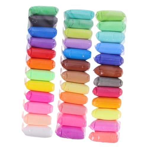 Milisten 36Packungen Packung DIY Modelliermasse Leichte Knete Für Kreatives Tonspielzeug Für Kleinkinder Fördert Die Fantasie Und Fingerfertigkeit von Milisten