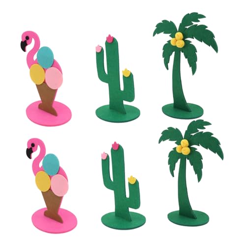 Milisten 3Sätze Teiliges Filz Dekorationsset Mit Flamingo Kaktus Und Kokosnussbaum Für Tischdekoration Im Kinderzimmer Und Partys Leicht Und Ansprechend Für Festliche Anlässe Milisten 3Sätze Teiliges Filz Dekorationsset Mit Flamingo Kaktus Und Kokosnussbaum Für Tischdekoration Im Kinderzimmer Und Partys Leicht Und Ansprechend Für Festliche Anlässe von Milisten