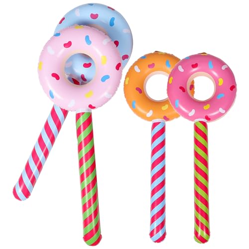 Milisten 4 Stück Aufblasbare Donut Lollipops Süßigkeiten Stäbe für Geburtstagsfeiern und Sommer Dekorationen Party Requisiten für Erwachsene Milisten 4 Stück Aufblasbare Donut Lollipops Süßigkeiten Stäbe für Geburtstagsfeiern und Sommer Dekorationen Party Requisiten für Erwachsene von Milisten