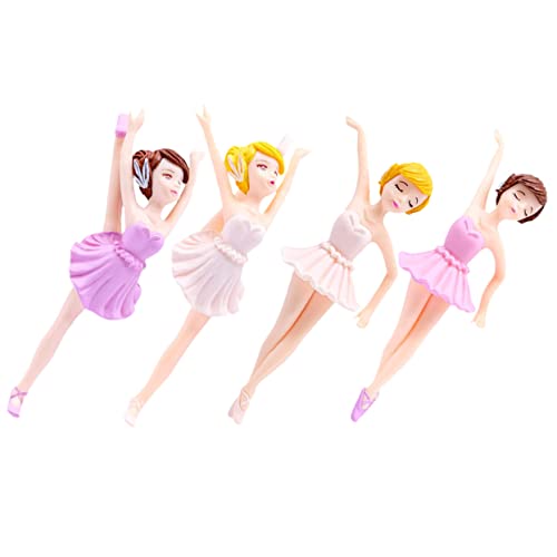 Milisten 4 Stück Ballett Mädchen Tortendeko Teilig Figuren Geburtstagstorte Dekoration Bunte Puppen für Kinderparty Kuchenaufsatz Süße Ballerina Deko für Milisten 4 Stück Ballett Mädchen Tortendeko Teilig Figuren Geburtstagstorte Dekoration Bunte Puppen für Kinderparty Kuchenaufsatz Süße Ballerina Deko für von Milisten