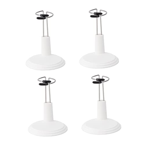 Milisten 4 Stück Puppenständer Weiß Tragbarer Bärenstützpunkt Kreativer Puppenhalter für Display und Aufbewahrung Leichter Doll Stand für Modelle Milisten 4 Stück Puppenständer Weiß Tragbarer Bärenstützpunkt Kreativer Puppenhalter für Display und Aufbewahrung Leichter Doll Stand für Modelle von Milisten