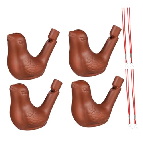 Milisten 4 Stück Vögel Pfeifen Wasserspielzeug für Handgefertigte zur Vogelstimmen Imitation für Outdoor Aktivitäten Camping Milisten 4 Stück Vögel Pfeifen Wasserspielzeug für Handgefertigte zur Vogelstimmen Imitation für Outdoor Aktivitäten Camping von Milisten