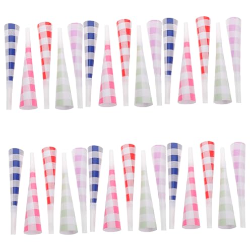 Milisten 40 Stück Bunte Drachen Pfeifenbläser Krachmacher Pfeifen Partyzubehör Gebläse Für Partys Pfeifhorn Partygeschenk Gebläse Partygebläse Krachmacher Kunststoff von Milisten