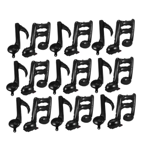 Milisten 40 Stück Teiliges Musiknoten Aluminiumfolie Ballon Schwarz mit Doppel und Einzelnote für Musikpartys Konzertdekoration Bandauftritte Bars und Geburtstagsfeiern Milisten 40 Stück Teiliges Musiknoten Aluminiumfolie Ballon Schwarz mit Doppel und Einzelnote für Musikpartys Konzertdekoration Bandauftritte Bars und Geburtstagsfeiern von Milisten