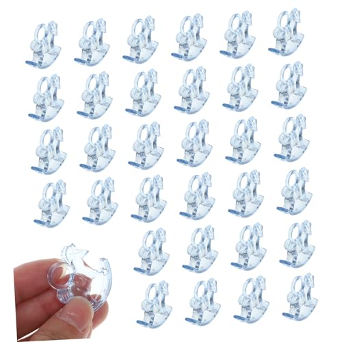 Milisten 48 Stück Teiliges DIY Babyparty Dekorationsset aus Transparente Schaukelpferd Designs für Jungen für Shower Tischdekoration Feierlichkeiten und Kreative Bastelprojekte von Milisten