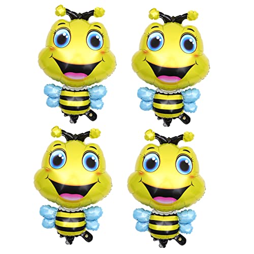 Milisten 4Stücke Bienen Tierballons Folienballons für Kindergeburtstage Dekorative Luftballons mit Schönen Tiermotiven Partydekoration für Babypartys und Kinderfeiern Milisten 4Stücke Bienen Tierballons Folienballons für Kindergeburtstage Dekorative Luftballons mit Schönen Tiermotiven Partydekoration für Babypartys und Kinderfeiern von Milisten
