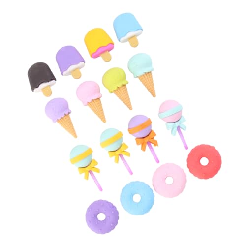 Milisten 4Stücke Fruchtige Tier Radiergummis Boxen mit Eiscreme Lollipop und Donut Kreative Schulbedarf für für Schüler und Kunstliebhaber Milisten 4Stücke Fruchtige Tier Radiergummis Boxen mit Eiscreme Lollipop und Donut Kreative Schulbedarf für für Schüler und Kunstliebhaber von Milisten