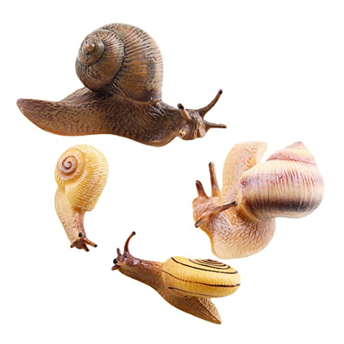 Milisten 4Stücke Realistische Schnecken Figuren Pädagogisches für Cake Topper für Geburtstagsfeiern und Lernhilfen für Garten Deko und Unterricht Milisten 4Stücke Realistische Schnecken Figuren Pädagogisches für Cake Topper für Geburtstagsfeiern und Lernhilfen für Garten Deko und Unterricht von Milisten