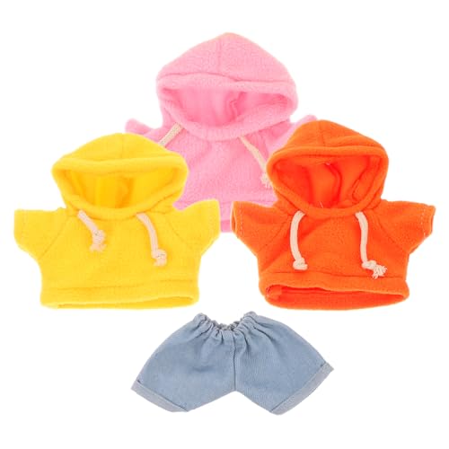 Milisten 4er Set 20 Puppenkleidungsset Puppenkleidungs-Outfit Kleidung Für Stofftiere Ausgestopfte Bärenkleidung Puppen Anziehen Puppe Verkleiden Sich Kleidung Modepuppenkleidung Plüsch Milisten 4er Set 20 Puppenkleidungsset Puppenkleidungs-Outfit Kleidung Für Stofftiere Ausgestopfte Bärenkleidung Puppen Anziehen Puppe Verkleiden Sich Kleidung Modepuppenkleidung Plüsch von Milisten
