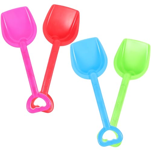 Milisten 4er Set Kinder Sand Schaufeln, Plastik Strand Spielzeug, Bunte Mini Schaufeln für Sandspiele, 32 cm Milisten 4er Set Kinder Sand Schaufeln, Plastik Strand Spielzeug, Bunte Mini Schaufeln für Sandspiele, 32 cm von Milisten