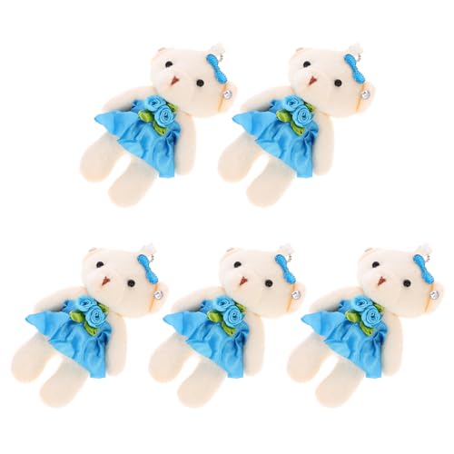 Milisten 5 Stück Hochzeitsbärenspielzeug Mini Plüschtiere Verschleißfeste Kleine Bären Dekorative Bärendekoration Cartoon Bär Mini Bärenfiguren Bären Ornament Hängende Mini Milisten 5 Stück Hochzeitsbärenspielzeug Mini Plüschtiere Verschleißfeste Kleine Bären Dekorative Bärendekoration Cartoon Bär Mini Bärenfiguren Bären Ornament Hängende Mini von Milisten