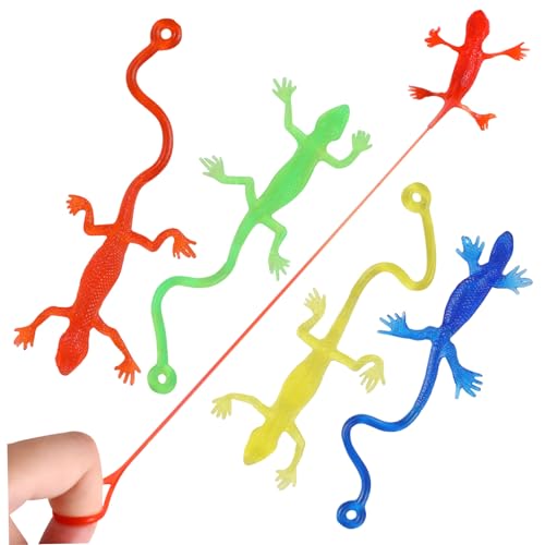 Milisten 5 Stück Teiliges Elastisches Sticky Lizard Dehnbare Echsenfiguren in Bunten Farben Vielseitig als Party mitgebsel Stressabbauendes für Kompakt und Leicht für Unterwegs Milisten 5 Stück Teiliges Elastisches Sticky Lizard Dehnbare Echsenfiguren in Bunten Farben Vielseitig als Party mitgebsel Stressabbauendes für Kompakt und Leicht für Unterwegs von Milisten