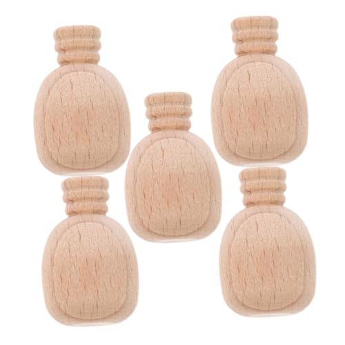 Milisten 5 Stück Teiliges Graffiti Weinflaschen aus Unbehandeltem Holz Diy für Kreative Bastelprojekte und Partys für Individuelles Gestalten und Milisten 5 Stück Teiliges Graffiti Weinflaschen aus Unbehandeltem Holz Diy für Kreative Bastelprojekte und Partys für Individuelles Gestalten und von Milisten
