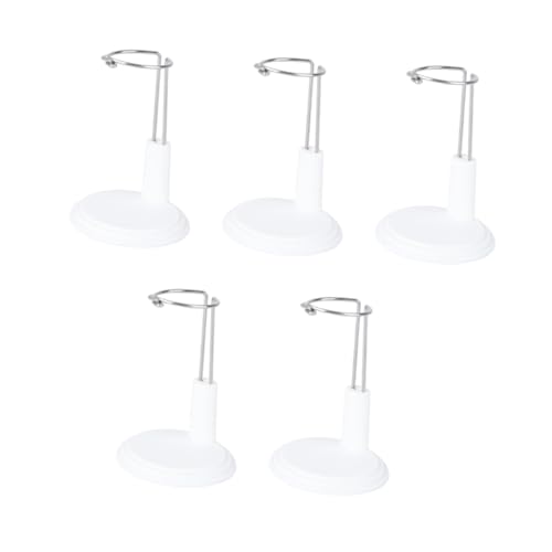 Milisten 5 Stück Teiliges Puppenständer Stabiler Doll Support Frame für Präsentation und Organisation von Puppen aus Hochwertigem für Verschiedene Puppengrößen Geeignet von Milisten