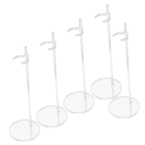 Milisten 5 Stück Teiliges Puppenständer Transparenter Halter für Actionfiguren Stabiler Stützrahmen für Puppenausstellungen und zu Besonderen Anlässen Milisten 5 Stück Teiliges Puppenständer Transparenter Halter für Actionfiguren Stabiler Stützrahmen für Puppenausstellungen und zu Besonderen Anlässen von Milisten