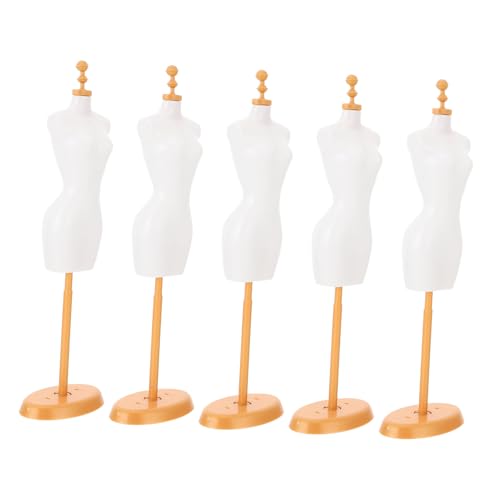 Milisten 5 Stück Teiliges Puppenständer für Schaufensterpuppen Robuster Halter für Puppenkleidung für Kreatives Spielzeugzubehör zum Ausstellen von Kleidern und Schmuck Milisten 5 Stück Teiliges Puppenständer für Schaufensterpuppen Robuster Halter für Puppenkleidung für Kreatives Spielzeugzubehör zum Ausstellen von Kleidern und Schmuck von Milisten