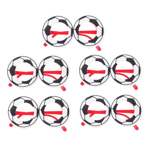 Milisten 5 Stück Wm-brillengestell Bezaubernde Partybrille Brillenkostüm Partyzubehör Neuartige Partybrille Lustige Pose Brille Tragbare Brille Dekorative Fußballbrille Sportbrillen Plastik Milisten 5 Stück Wm-brillengestell Bezaubernde Partybrille Brillenkostüm Partyzubehör Neuartige Partybrille Lustige Pose Brille Tragbare Brille Dekorative Fußballbrille Sportbrillen Plastik von Milisten