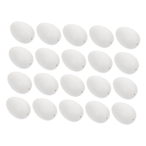 Milisten 50 Stück Deko DIY Bemalbare Plastikeier für Ostern Hängende Dekoration für Kinderhandwerk und Partygestaltung Sicher und Langlebig Milisten 50 Stück Deko DIY Bemalbare Plastikeier für Ostern Hängende Dekoration für Kinderhandwerk und Partygestaltung Sicher und Langlebig von Milisten