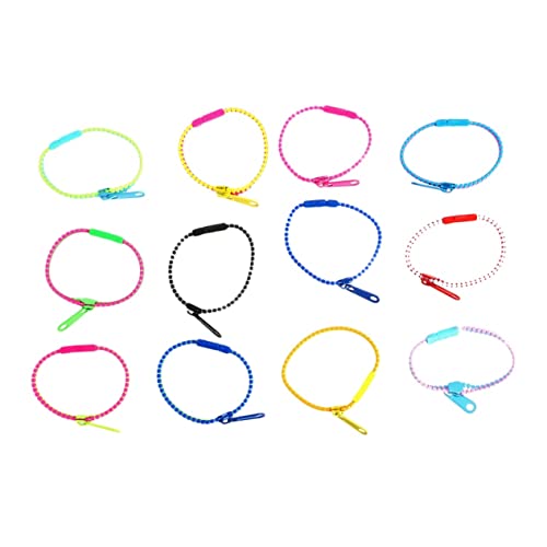Milisten 50 Stück Teiliges Farbiges Zipper Armband für Freundschaftsarmband Stress Fidget Toy Bunte Party Mitgebsel für Mädchen und Jungen für Geburtstagsfeiern und Sensorisches Milisten 50 Stück Teiliges Farbiges Zipper Armband für Freundschaftsarmband Stress Fidget Toy Bunte Party Mitgebsel für Mädchen und Jungen für Geburtstagsfeiern und Sensorisches von Milisten