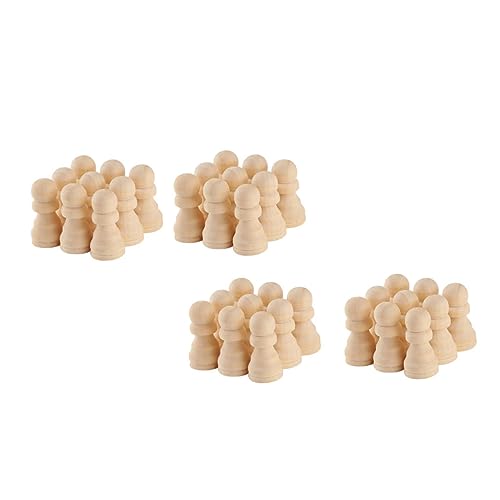 Milisten 50 Stück Unbemalte Schachfiguren aus Holz DIY Malset für Kreatives für Graffiti und Bastelprojekte für Schachliebhaber und Kreative Köpfe Milisten 50 Stück Unbemalte Schachfiguren aus Holz DIY Malset für Kreatives für Graffiti und Bastelprojekte für Schachliebhaber und Kreative Köpfe von Milisten