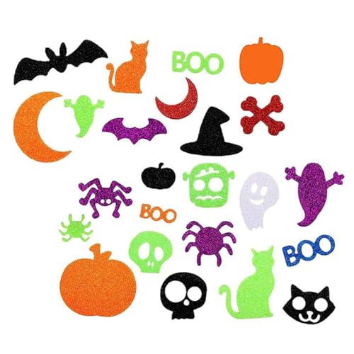 Milisten 500 Stück Halloween Schaumstoff Aufkleber Selbstklebende Dekorationen für Bastelprojekte Kürbis Geist Katze Mehr für Partys und Kreative Deko Milisten 500 Stück Halloween Schaumstoff Aufkleber Selbstklebende Dekorationen für Bastelprojekte Kürbis Geist Katze Mehr für Partys und Kreative Deko von Milisten
