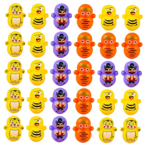 Milisten 50Stücke Mini Tier Tumbler Spielzeugset Niedliche Desktop Dekoration Kreatives Kinderspielzeug Stressabbauendes Fidget für Büroangestellte Milisten 50Stücke Mini Tier Tumbler Spielzeugset Niedliche Desktop Dekoration Kreatives Kinderspielzeug Stressabbauendes Fidget für Büroangestellte von Milisten