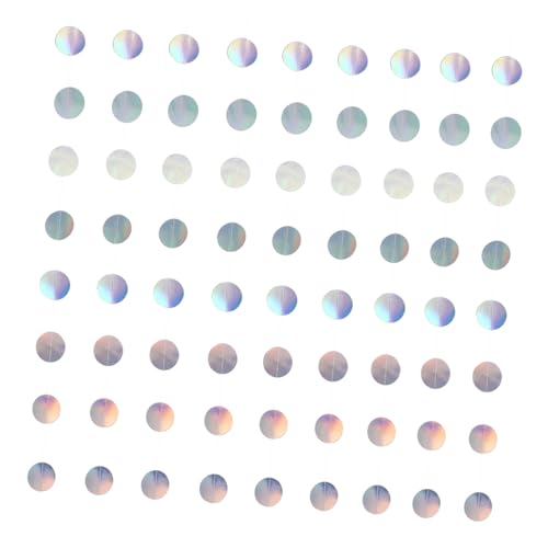Milisten 5Stücke Iridescent Kreise Hängedekoration Teiliges für Geburtstagspartys Schillernde Girlanden für Hochzeiten und Feiern Lange Papierdekorationen Einfach Aufzuhängen Milisten 5Stücke Iridescent Kreise Hängedekoration Teiliges für Geburtstagspartys Schillernde Girlanden für Hochzeiten und Feiern Lange Papierdekorationen Einfach Aufzuhängen von Milisten