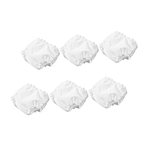 Milisten 6 Stck. Puppenkleidung Puppen Kleidung Puppen Klamotten Zubehör für Puppenwindeln Kleider Unterhose für Babypuppen Puppenzubehör Stoff von Milisten