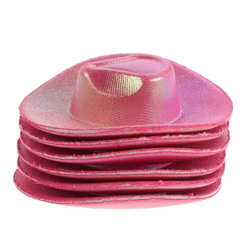 Milisten 6 Stück Dekoration für Weinflaschenverschlüsse bunte Partyhüte Mini-Hut Mini Sombreros Pastellfarbene Partyhüte Spielzeuggeburtstagshüte Neonhüte für Glow-Party Plastik Rosig Milisten 6 Stück Dekoration für Weinflaschenverschlüsse bunte Partyhüte Mini-Hut Mini Sombreros Pastellfarbene Partyhüte Spielzeuggeburtstagshüte Neonhüte für Glow-Party Plastik Rosig von Milisten