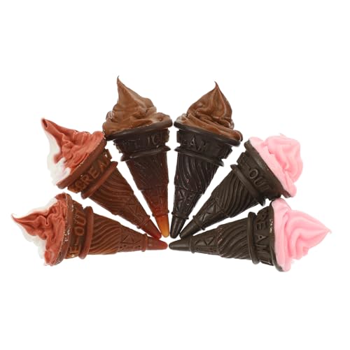 Milisten 6 Stück Eiscreme Dekoration Kawaii Puppenhaus Zubehör Kunstharz Eiskrem für DIY Modelle Realistische Eisbecher für Fotorequisiten und Tischdekoration Milisten 6 Stück Eiscreme Dekoration Kawaii Puppenhaus Zubehör Kunstharz Eiskrem für DIY Modelle Realistische Eisbecher für Fotorequisiten und Tischdekoration von Milisten