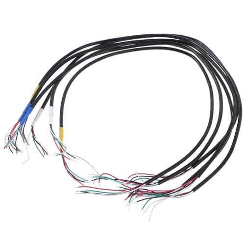 Milisten 6 Stück Gitarrensignal Kabel Pickup Kabel für Gitarre Schirmung Einfache Installation Präzise Signalübertragung für Gitarren Schaltungen von Milisten