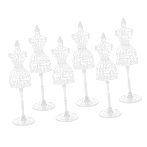 Milisten 6 Stück Miniatur Puppenständer Hochwertige Kleidungsstützen für Puppen zum Ausstellen von Puppenkleidung und Accessoires für Kinderzimmer Dekoration und Sammlungen Milisten 6 Stück Miniatur Puppenständer Hochwertige Kleidungsstützen für Puppen zum Ausstellen von Puppenkleidung und Accessoires für Kinderzimmer Dekoration und Sammlungen von Milisten